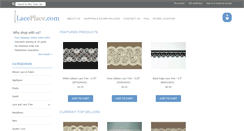 Desktop Screenshot of laceplace.com